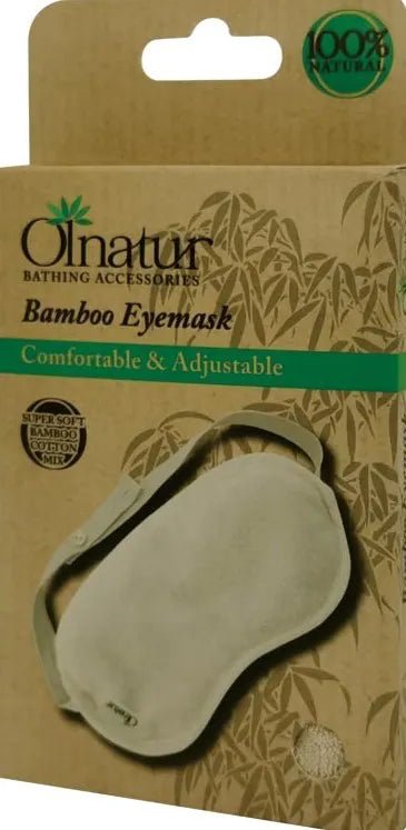 Eye Mask - Bamboo, Adjustable and Super Soft for Sleeping - The Rosy Robin Company