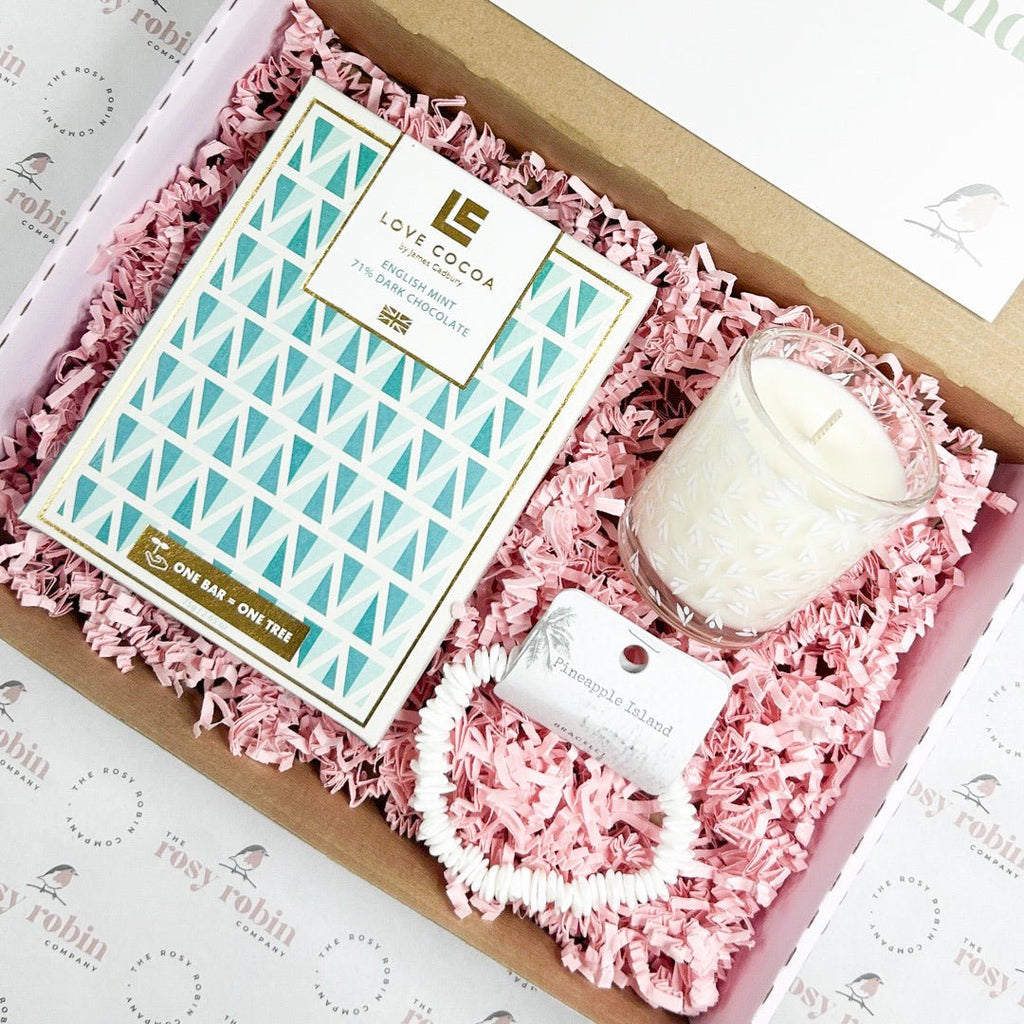Ready To Go Gift Box - Mint and Pink - The Rosy Robin Company