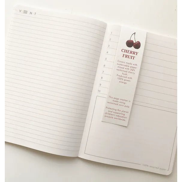 Recycled SUCSEED A5 Notebook - Coffee Beans - The Rosy Robin Company