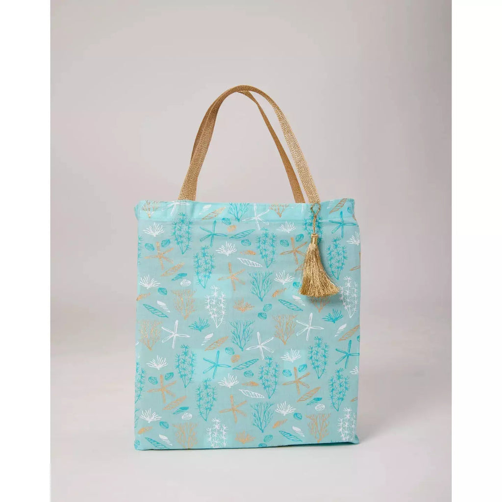 Reusable Fabric Gift Bag (3 Sizes) - Tote Style, Marine - The Rosy Robin Company