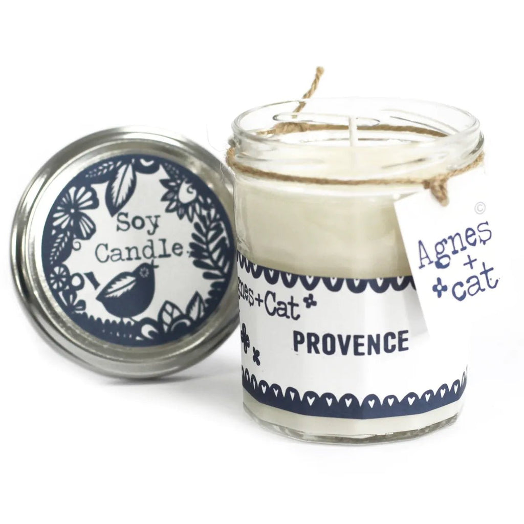 Soy Wax Jam Jar Candle 220ml - Provence - The Rosy Robin Company