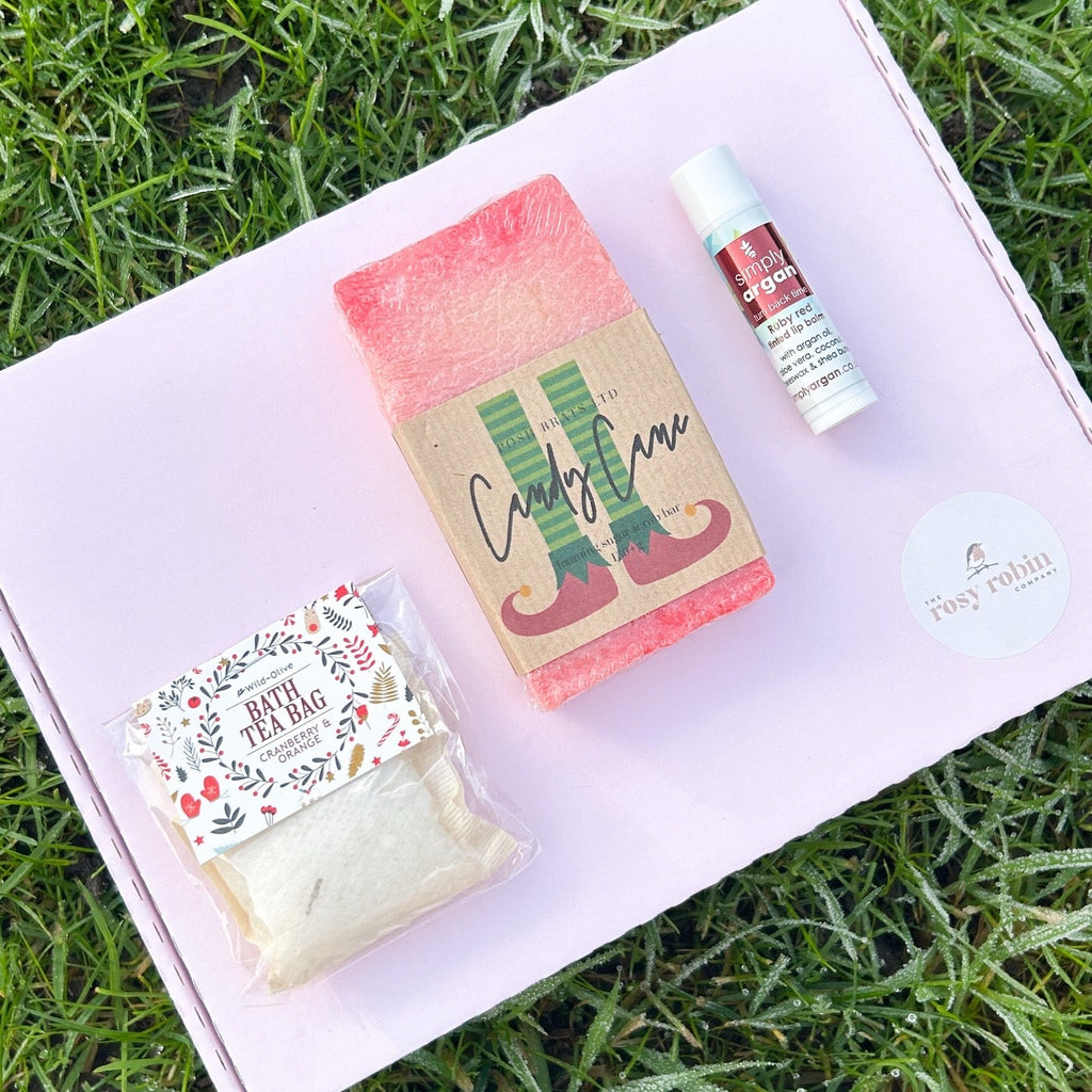 Mini Gift Box - Candy Cane - The Rosy Robin Company