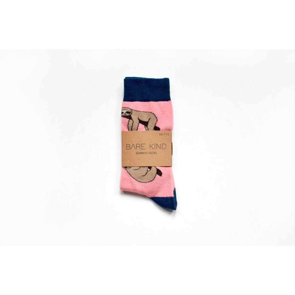 Adults Bamboo Socks - Sloths - The Rosy Robin Company