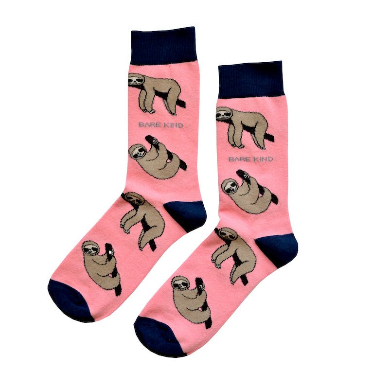 Adults Bamboo Socks - Sloths - The Rosy Robin Company