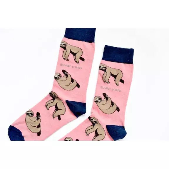 Adults Bamboo Socks - Sloths - The Rosy Robin Company