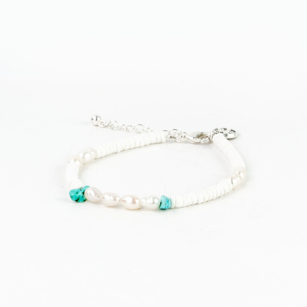 Anklet - Kai Pearl Beaded - The Rosy Robin Company