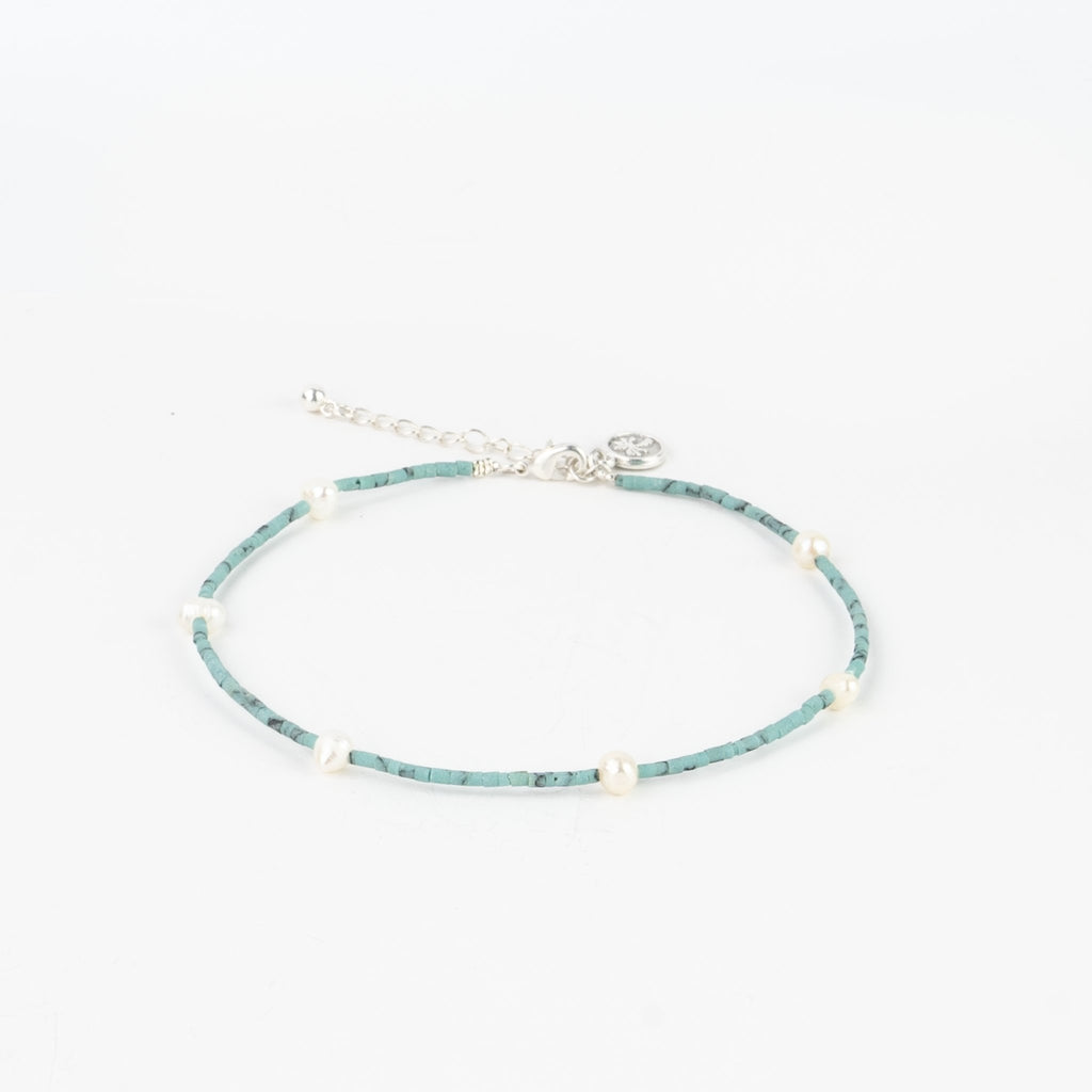 Anklet - Meribella Pearl - The Rosy Robin Company