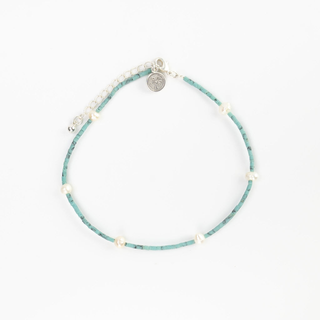 Anklet - Meribella Pearl - The Rosy Robin Company