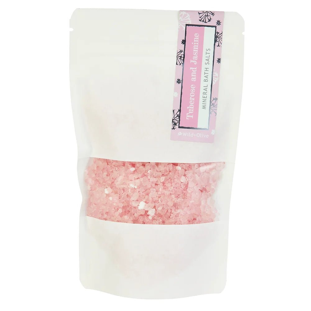 Bath Salts - Tuberose and Jasmine 200g - The Rosy Robin Company
