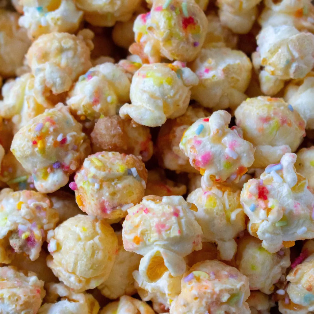 Birthday Cake Gourmet Popcorn Snack Pack 24g - The Rosy Robin Company