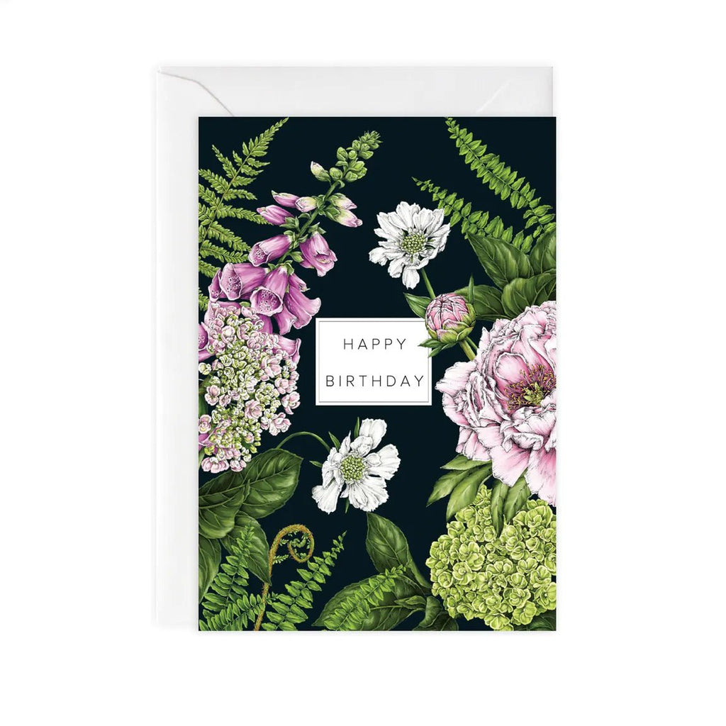 Birthday Card - Summer Garden Collection - The Rosy Robin Company