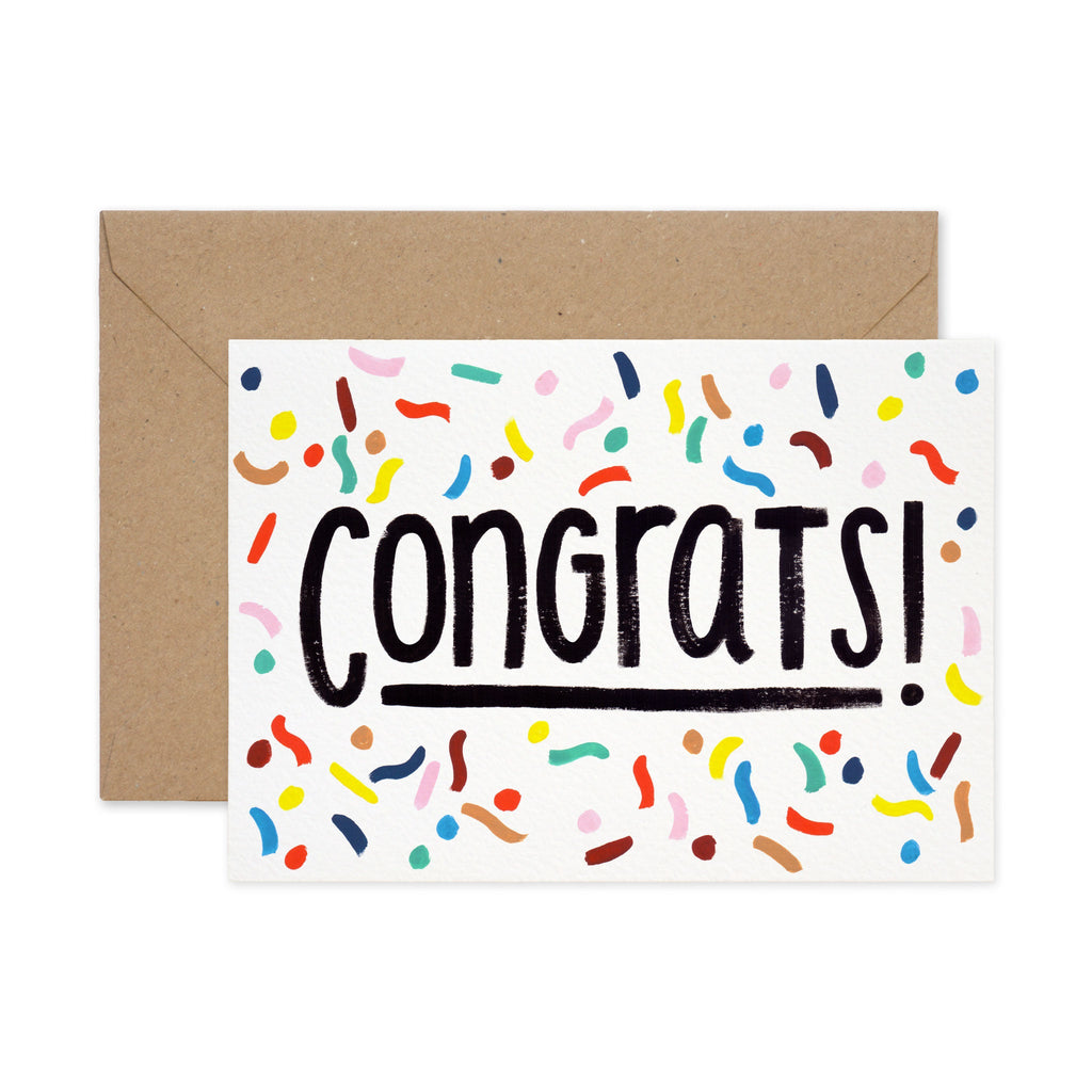 Celebration Card - Congrats - The Rosy Robin Company