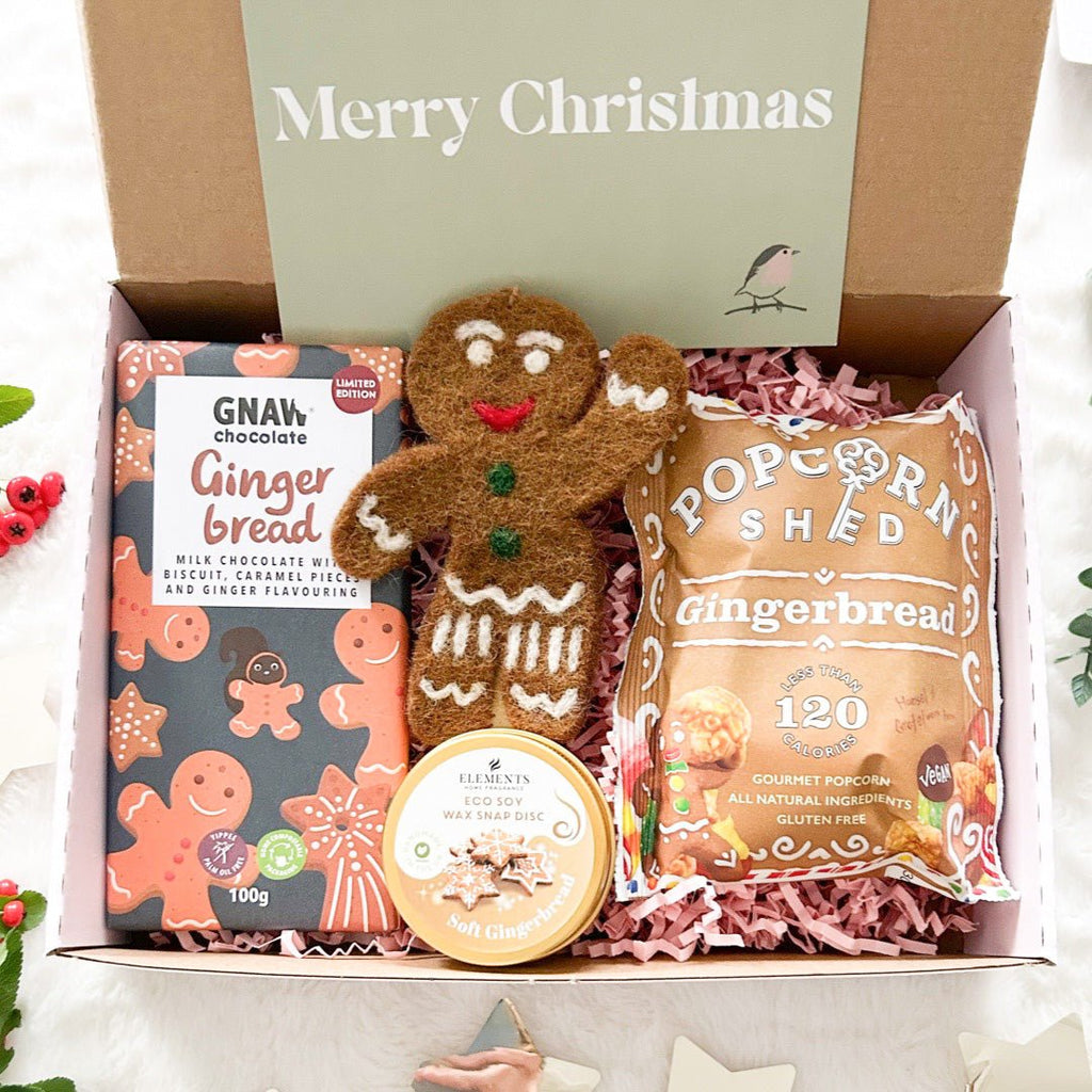 Christmas Ready To Go Gift Box - Gingerbread - The Rosy Robin Company