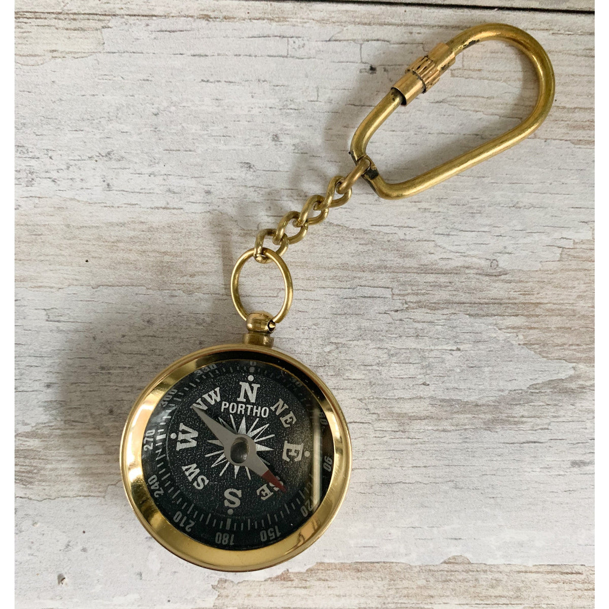 Fairtrade Compass Key Chain Ring – The Rosy Robin Company
