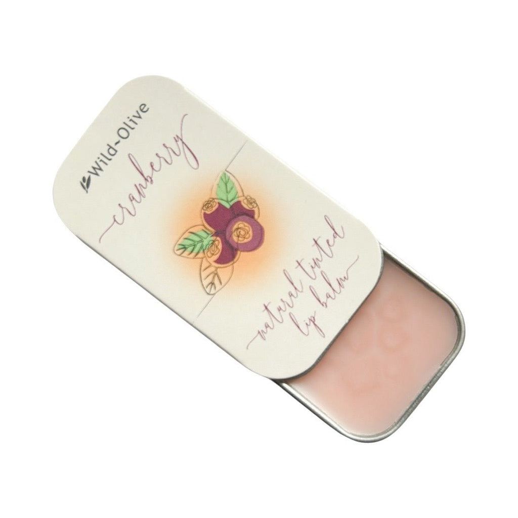 Cranberry Tinted Lip Balm 20mls - The Rosy Robin Company