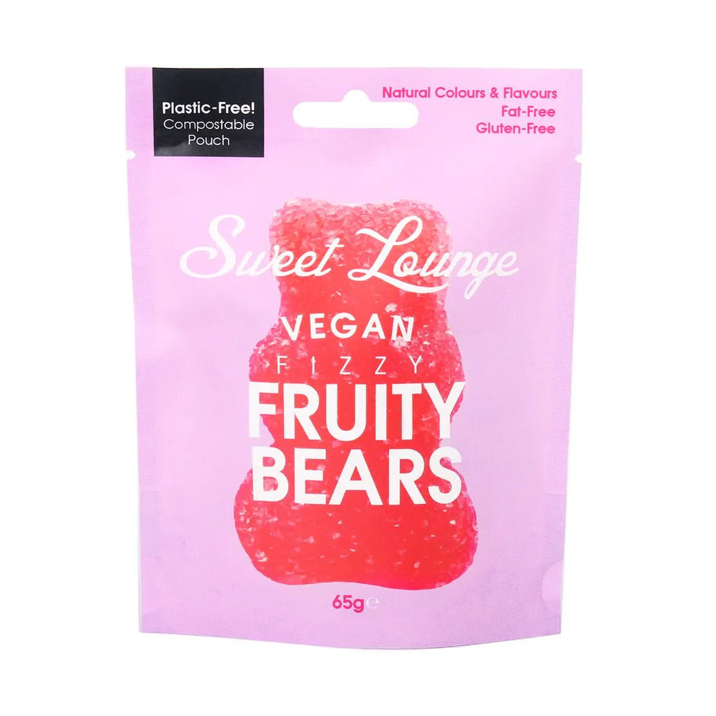 Fizzy Fruit Bears - Vegan, Plastic Free - The Rosy Robin Company
