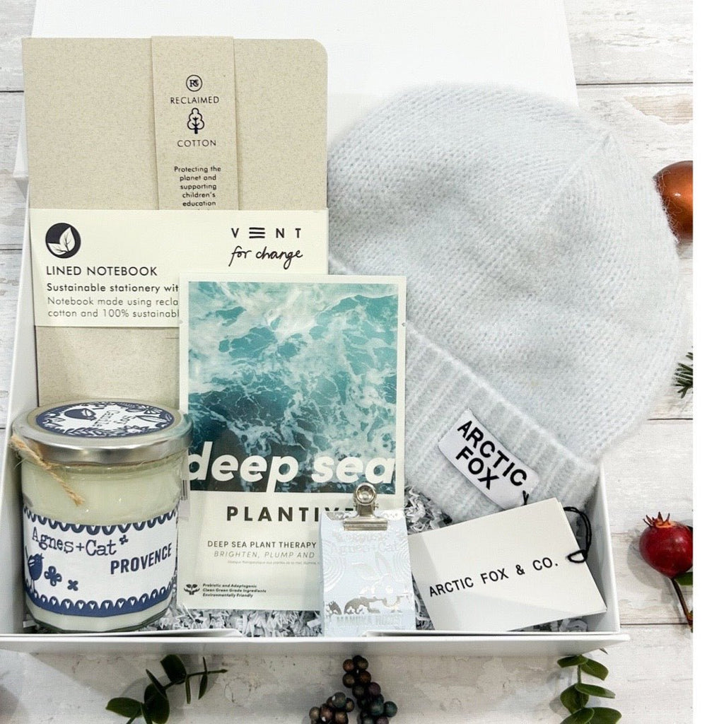 Luxury Christmas Gift Box - Blue Surf - The Rosy Robin Company