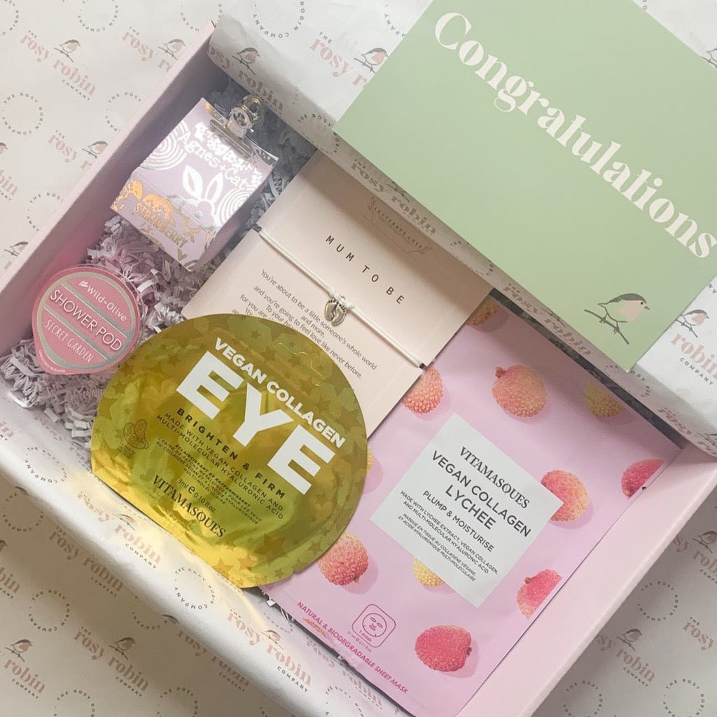 Mum To Be Pamper Box - Lychee - The Rosy Robin Company