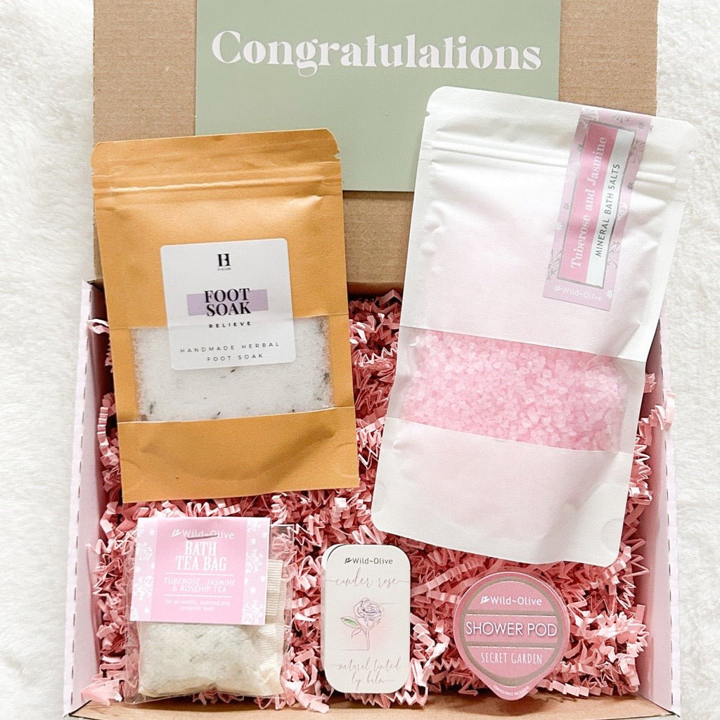 Mum To Be Pamper Box - Pink - The Rosy Robin Company