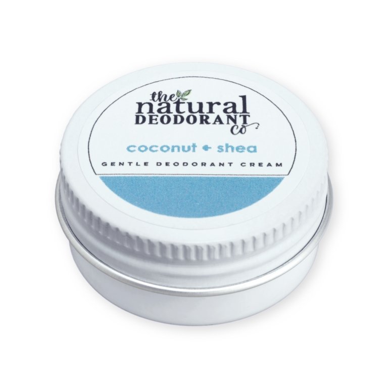 Natural Deodorant Gentle Coconut and Shea Cream Mini 10g - The Rosy Robin Company