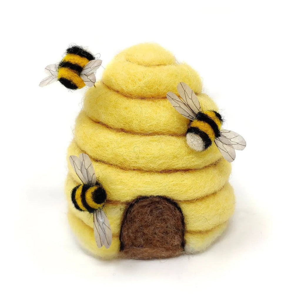 Needle Felting Kit - Bee Hive - The Rosy Robin Company