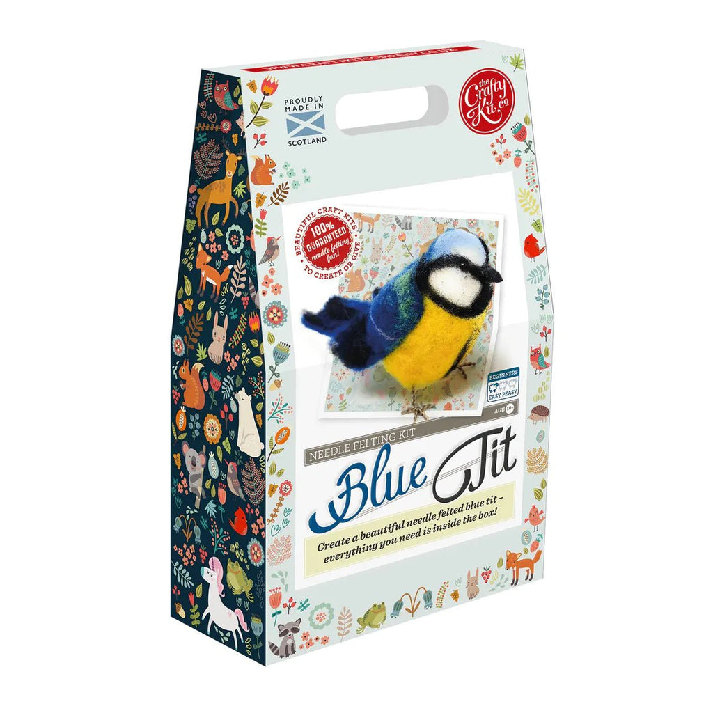 Needle Felting Kit - British Birds Blue Tit - The Rosy Robin Company