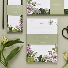 Notepad A5 - Summer Garden Collection - The Rosy Robin Company