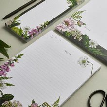 Notepad A5 - Summer Garden Collection - The Rosy Robin Company
