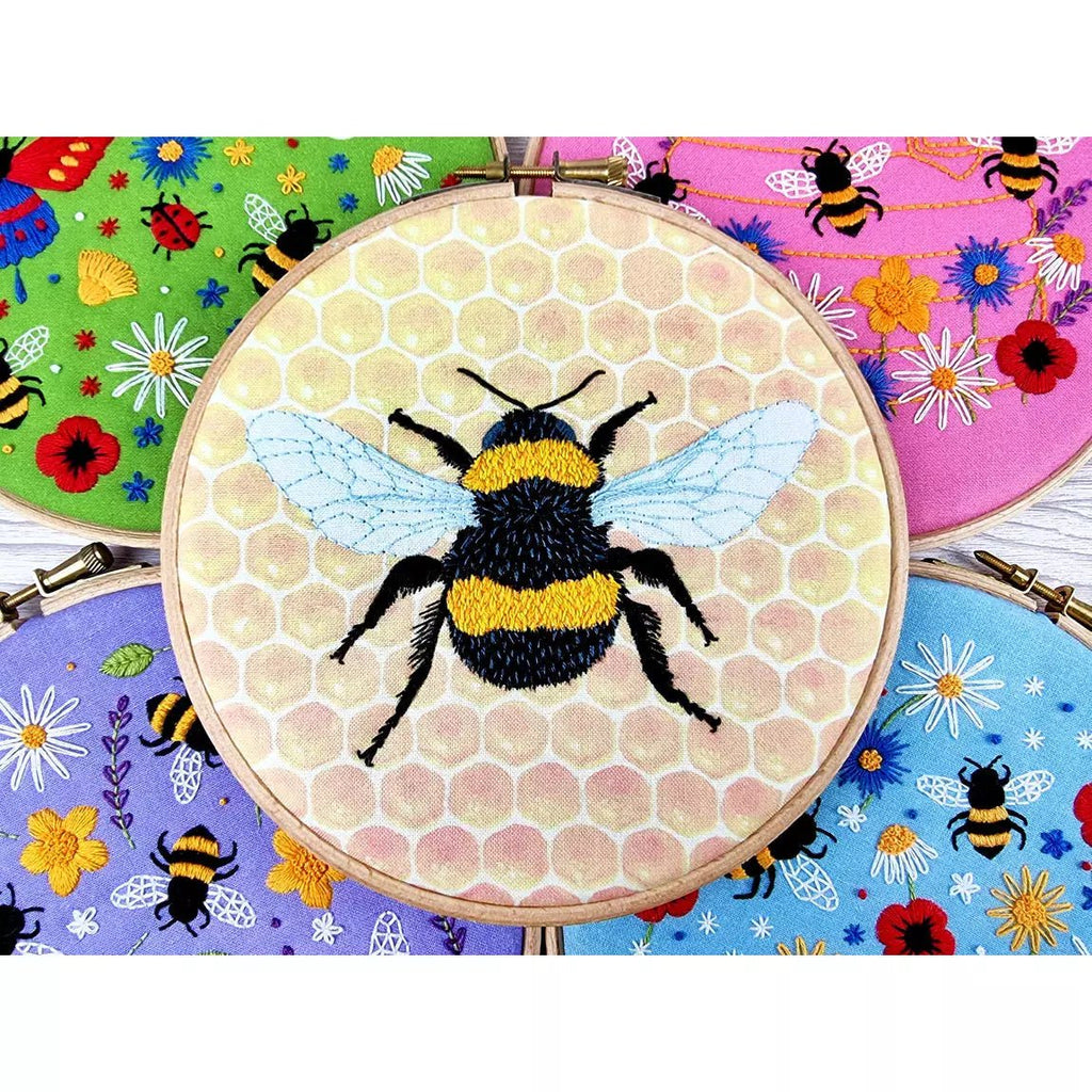 Oh Sew Bootiful Embroidery Kit - Bumblebee - The Rosy Robin Company