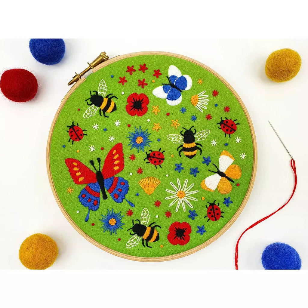 Oh Sew Bootiful Embroidery Kit - Butterflies and Bees - The Rosy Robin Company