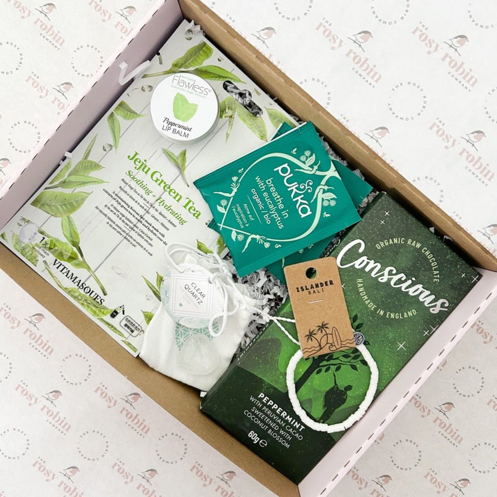 Ready To Go Gift Box - Calming Green - The Rosy Robin Company