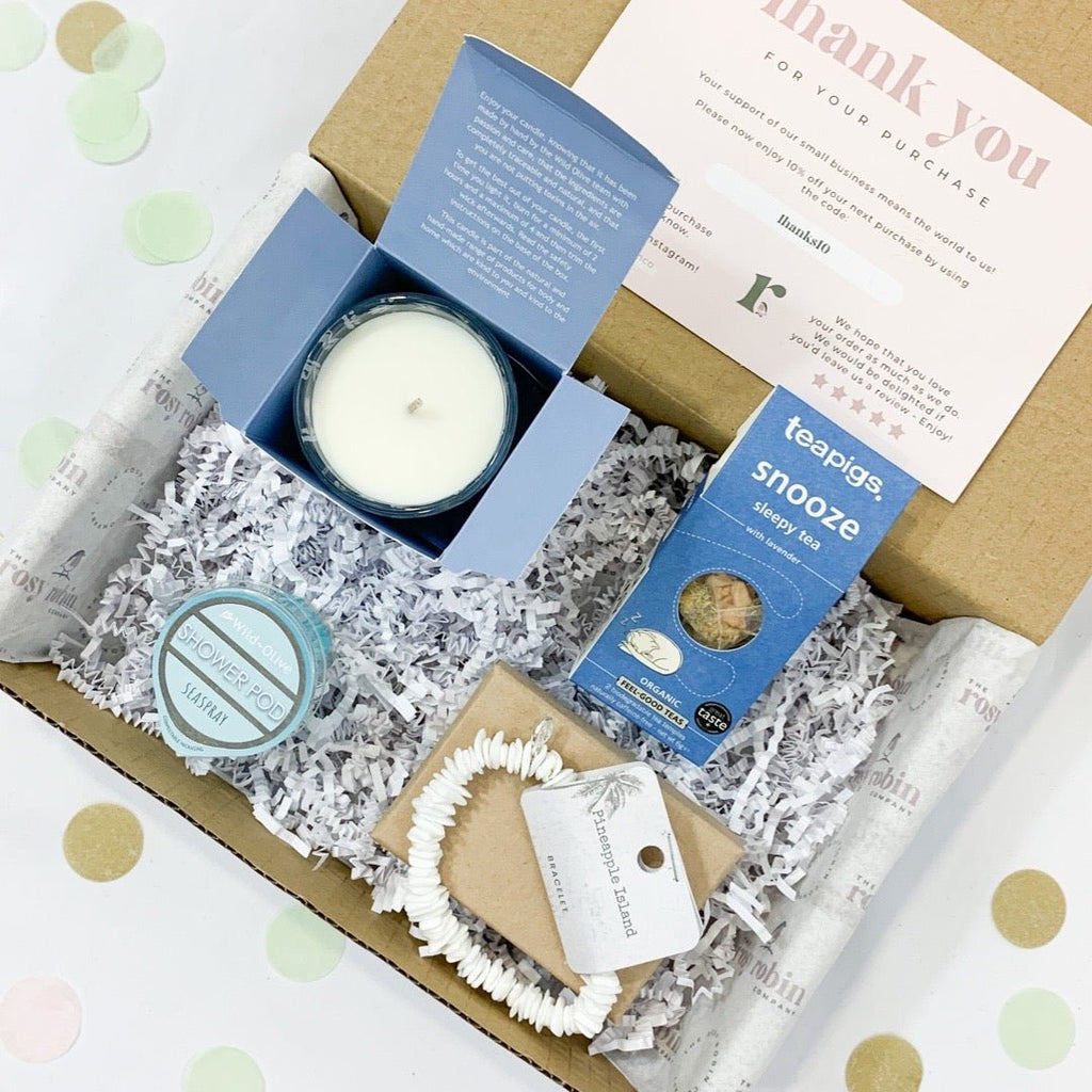 Ready To Go Gift Box - Cool Blue - The Rosy Robin Company