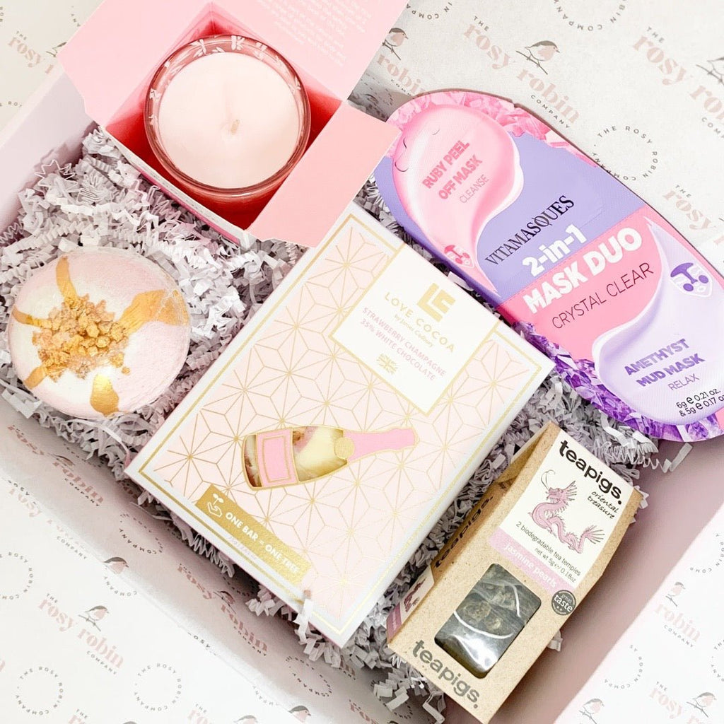 Ready To Go Gift Box - Indulge & Pamper - The Rosy Robin Company