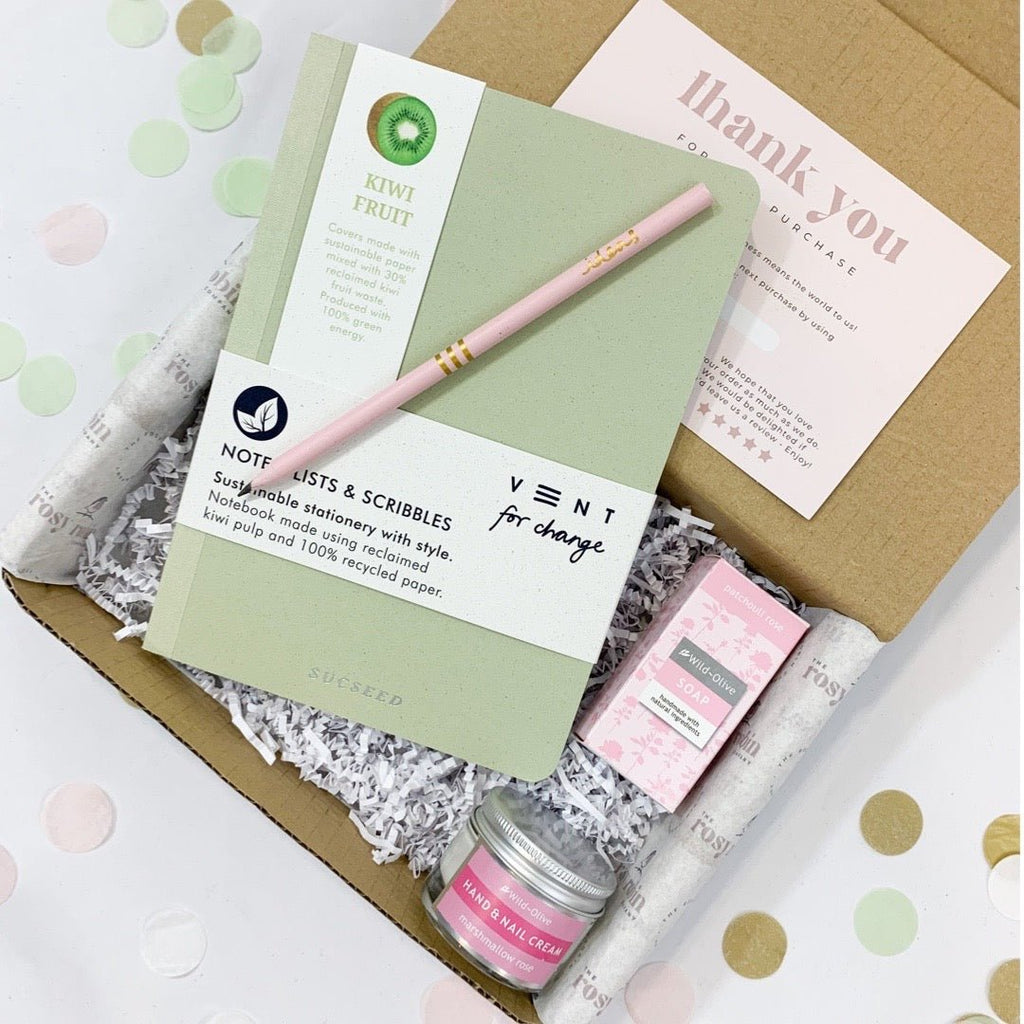 Ready To Go Gift Box - Marshmallow and Mint - The Rosy Robin Company