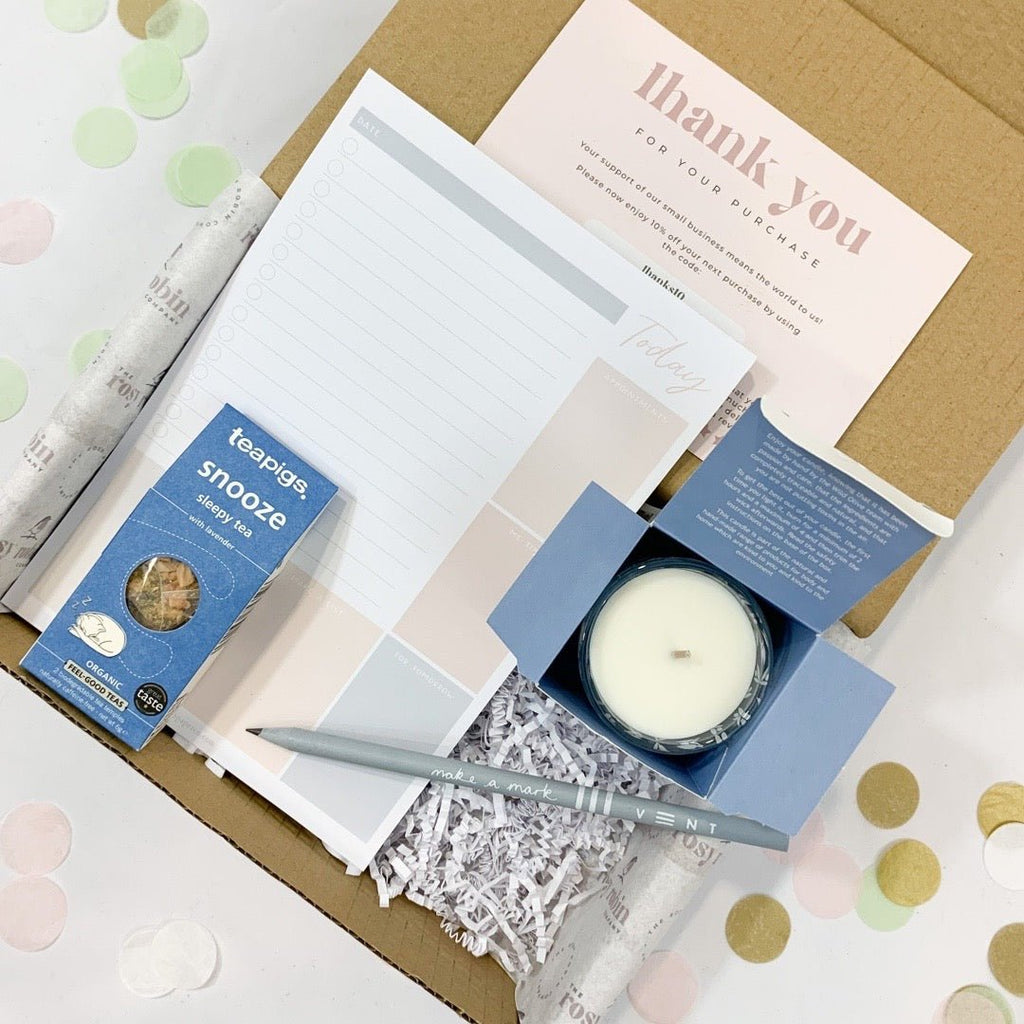 Ready To Go Gift Box - Now Relax - The Rosy Robin Company