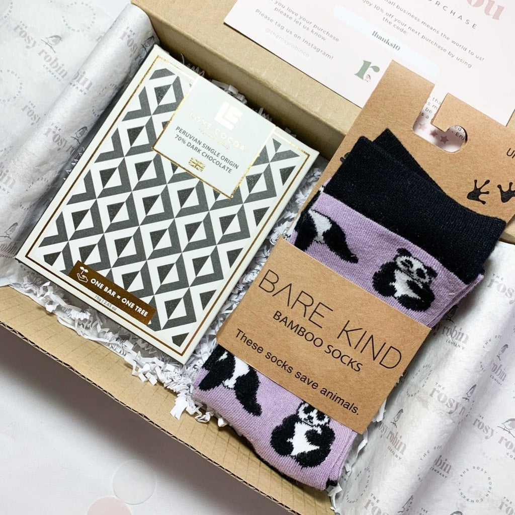 Ready To Go Gift Box - Pandas - The Rosy Robin Company