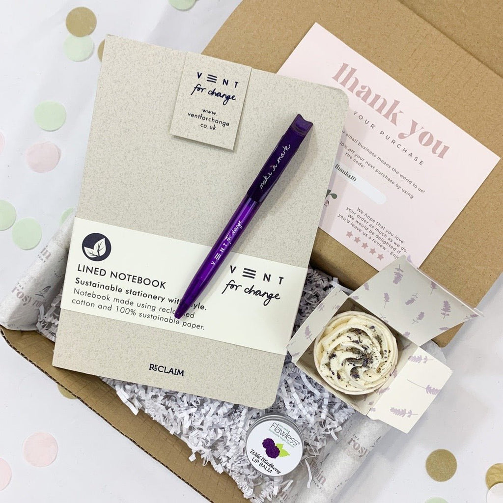 Ready To Go Gift Box - Pearl and Lavender - The Rosy Robin Company