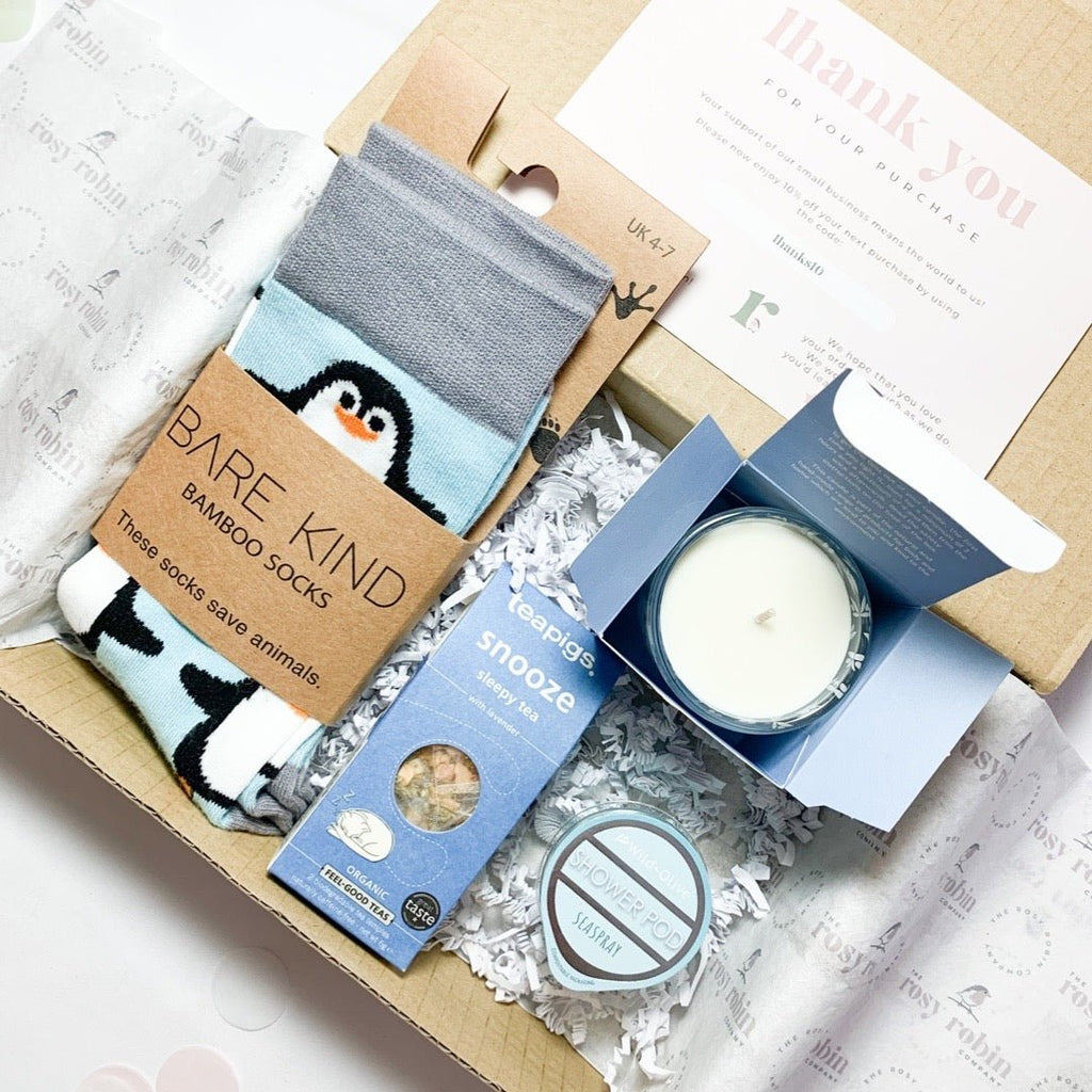 Ready To Go Gift Box - Penguins - The Rosy Robin Company
