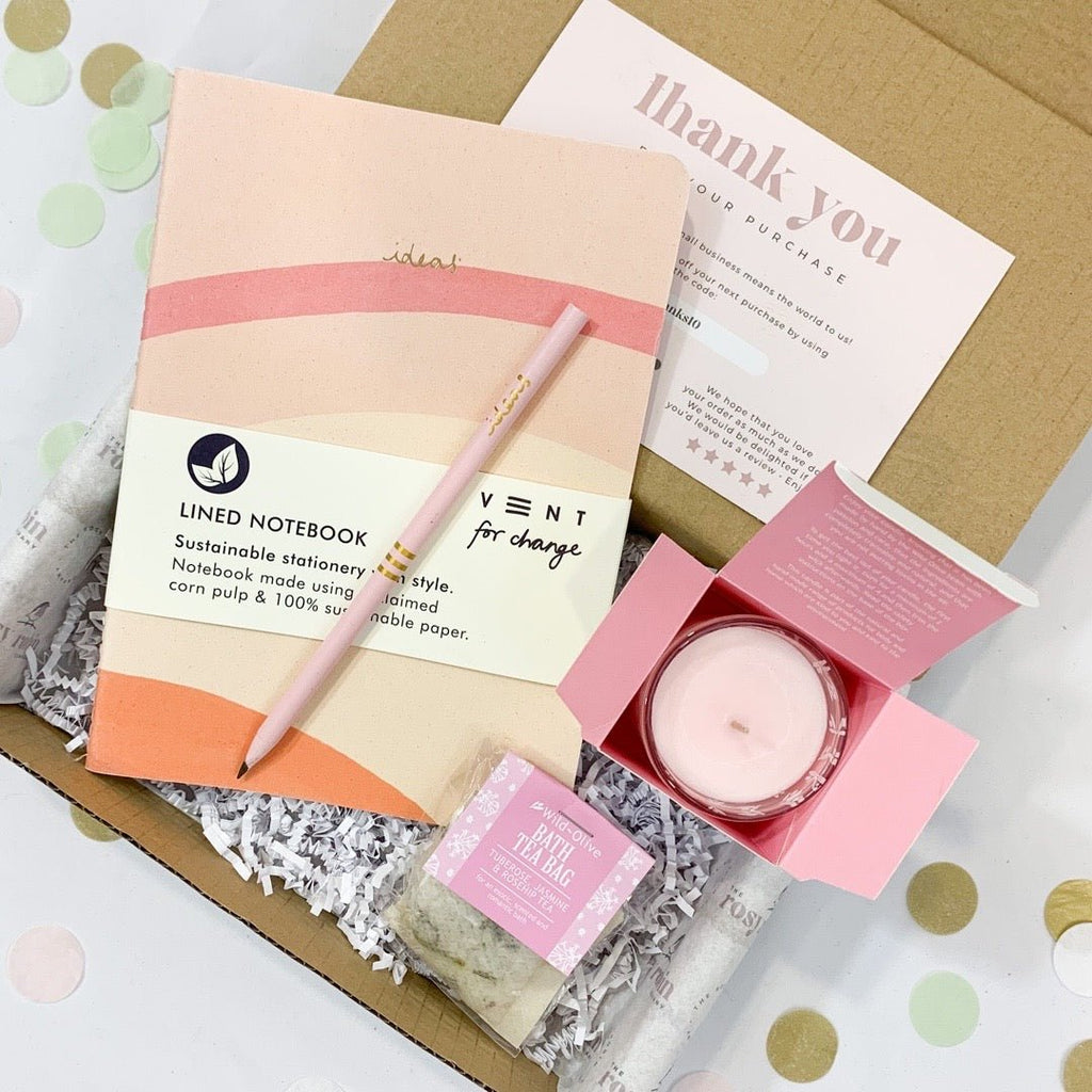 Ready To Go Gift Box - Rosy Pink Sunset - The Rosy Robin Company