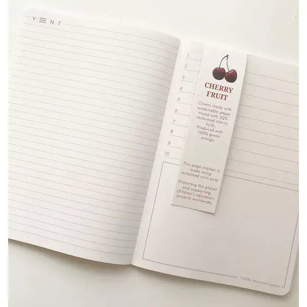 Recycled SUCSEED A5 Notebook - Kiwi - The Rosy Robin Company