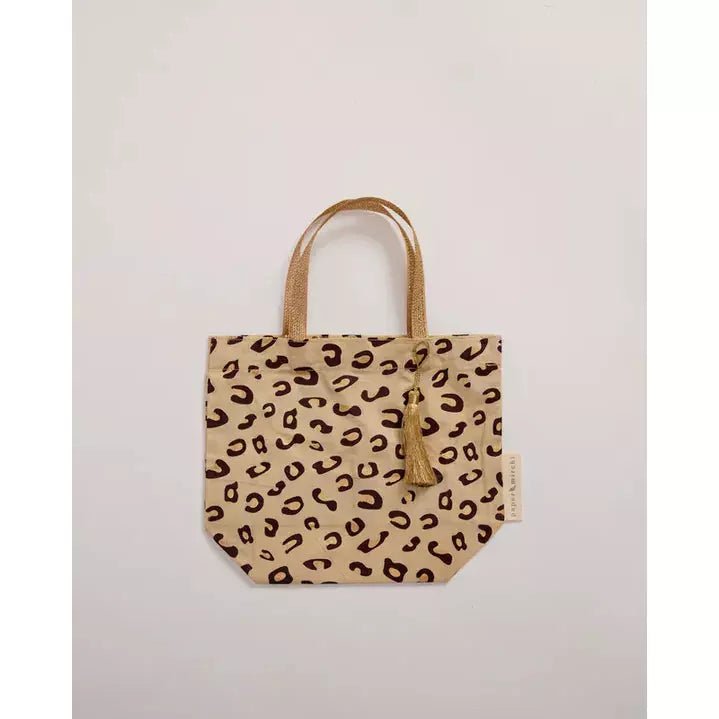 Reusable Fabric Gift Bag (3 Sizes) - Tote Style, Safari - The Rosy Robin Company