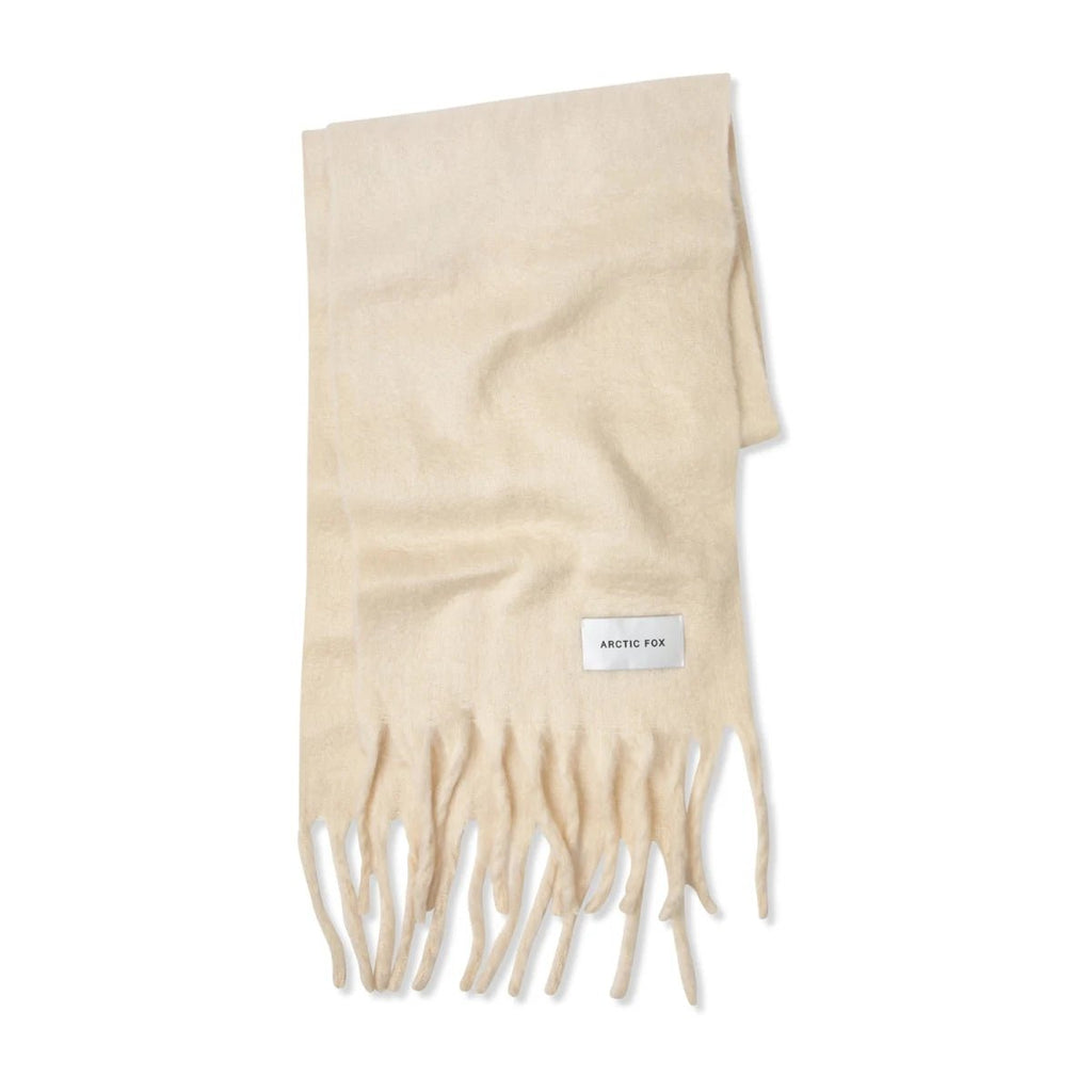Reykjavik Scarf in Rice White - The Rosy Robin Company
