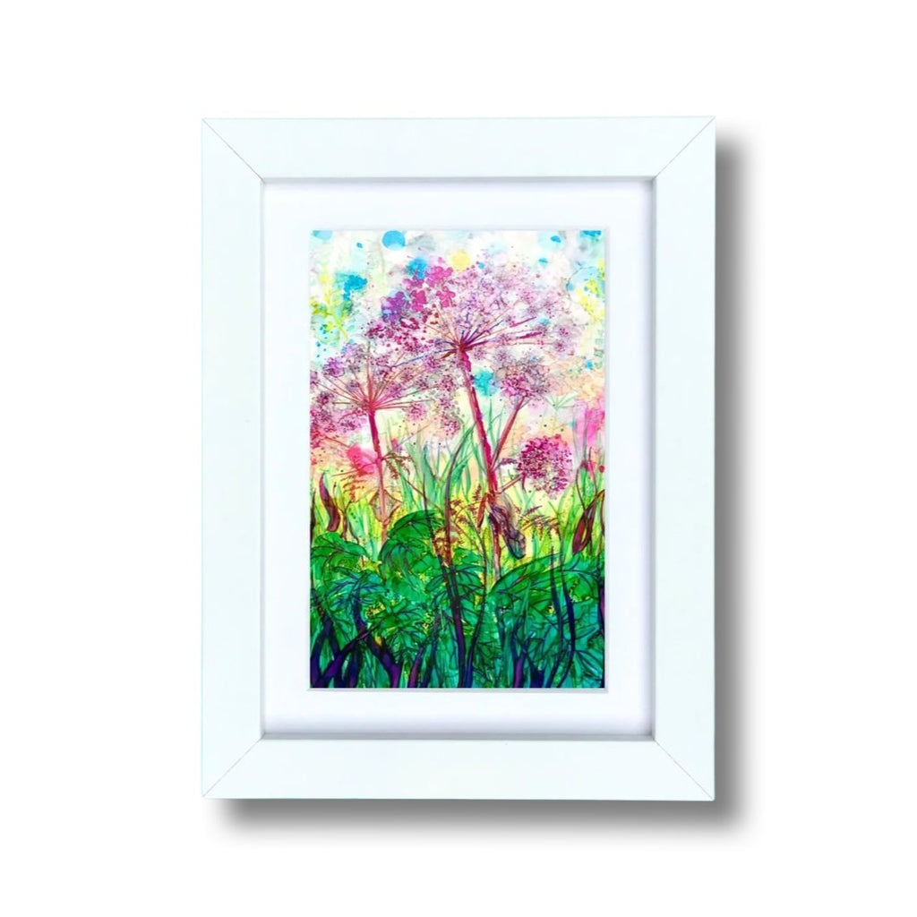 Small Framed Print - Angelica Gigas - The Rosy Robin Company