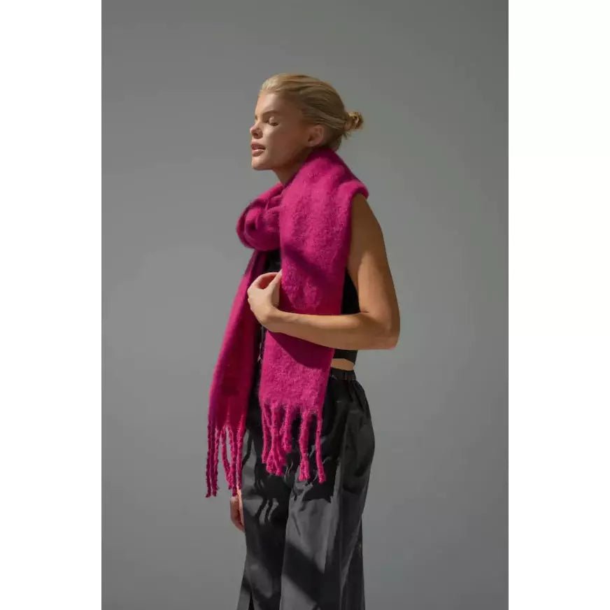Stockholm Scarf in Orchid Flower - The Rosy Robin Company