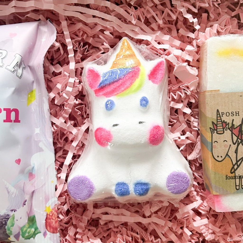 Unicorn Fizzy Bath Bomb - The Rosy Robin Company