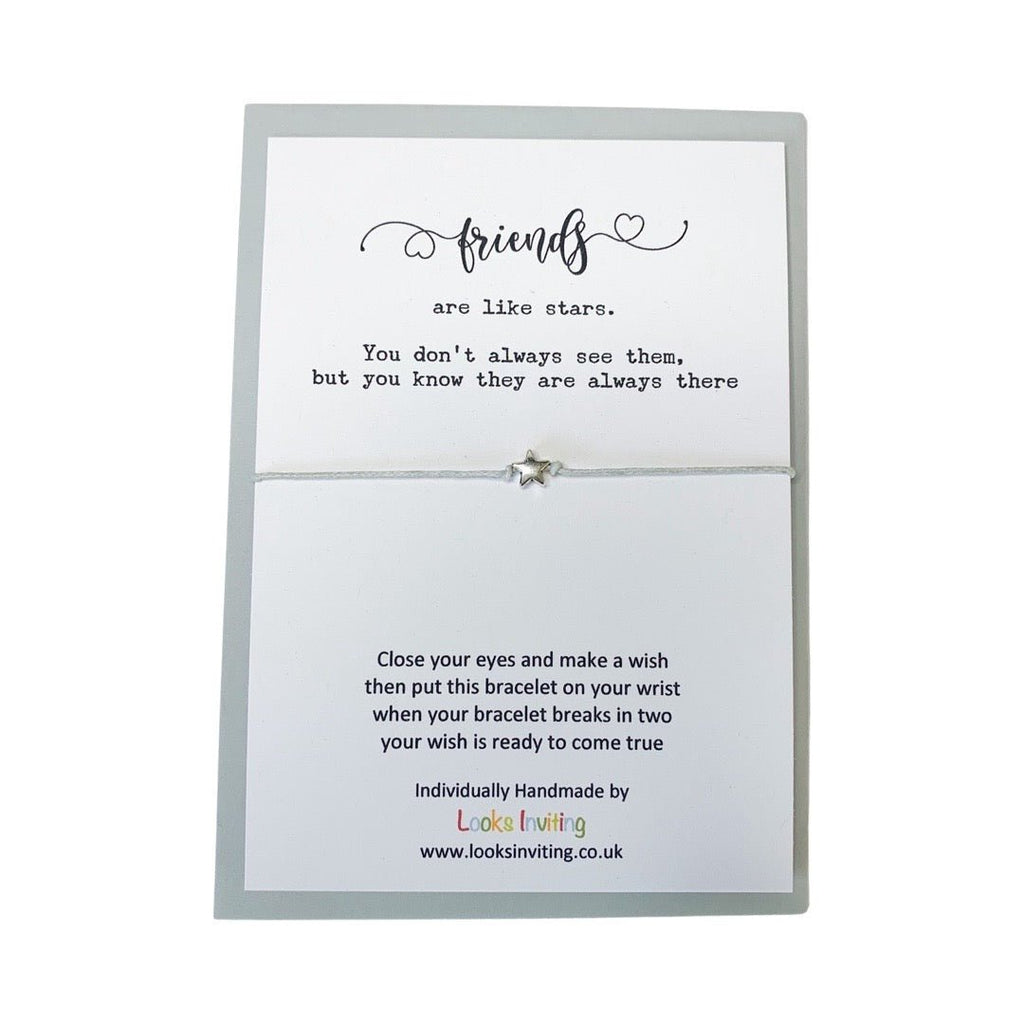 Wish Bracelet - Friends - The Rosy Robin Company